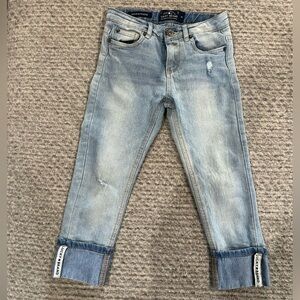 Lucky Brand Girls Dylan
Boyfriend Cuffed Jeans